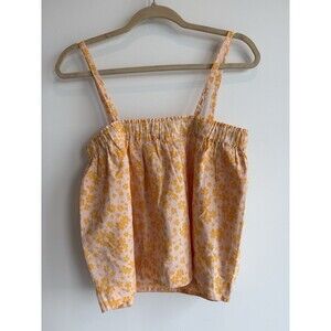 Sundry Peach Ditsy Cami Size 1/Small Adjustable Straps  NWT